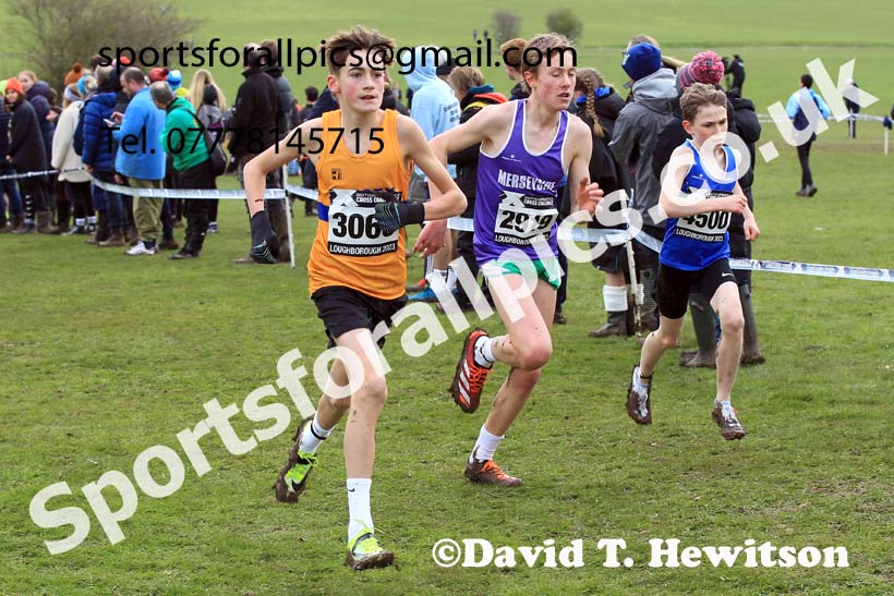 Boys Under-13s 2023 UK CAU Inter Counties Cross Country Champs, Prestwold Hall, Loughborough. Photo: David T. Hewitson/Sports for All Pics